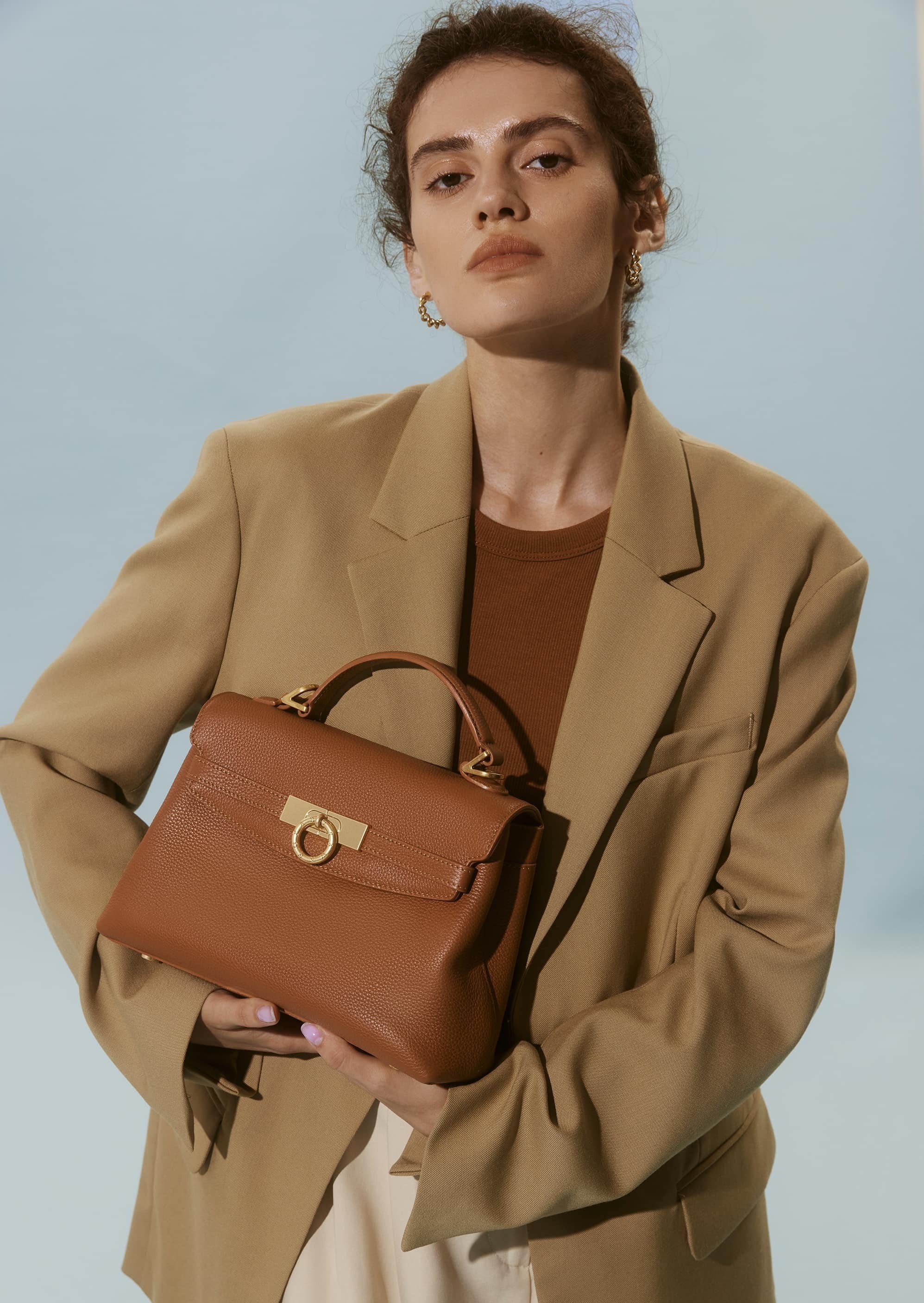 Grace Soft Top Handle Bag - Image 8