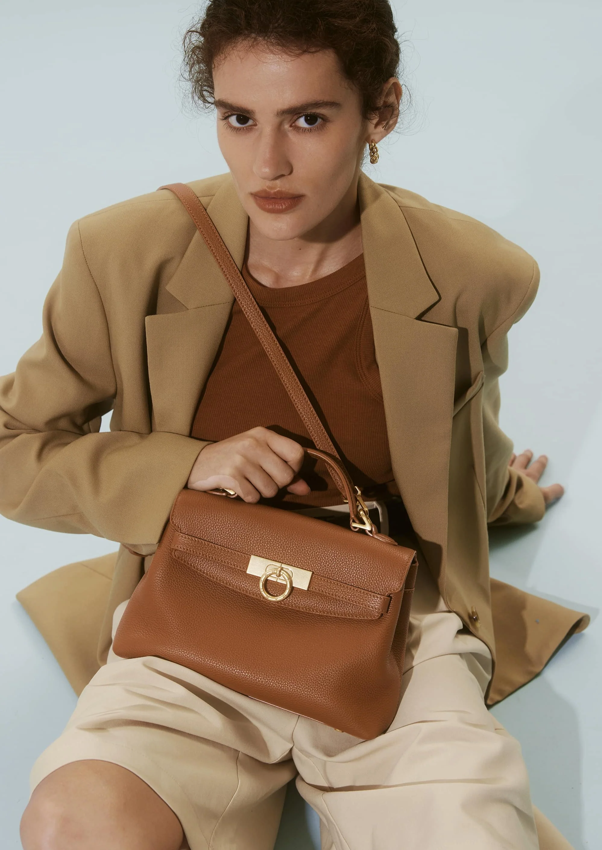 Grace Soft Top Handle Bag - Image 9