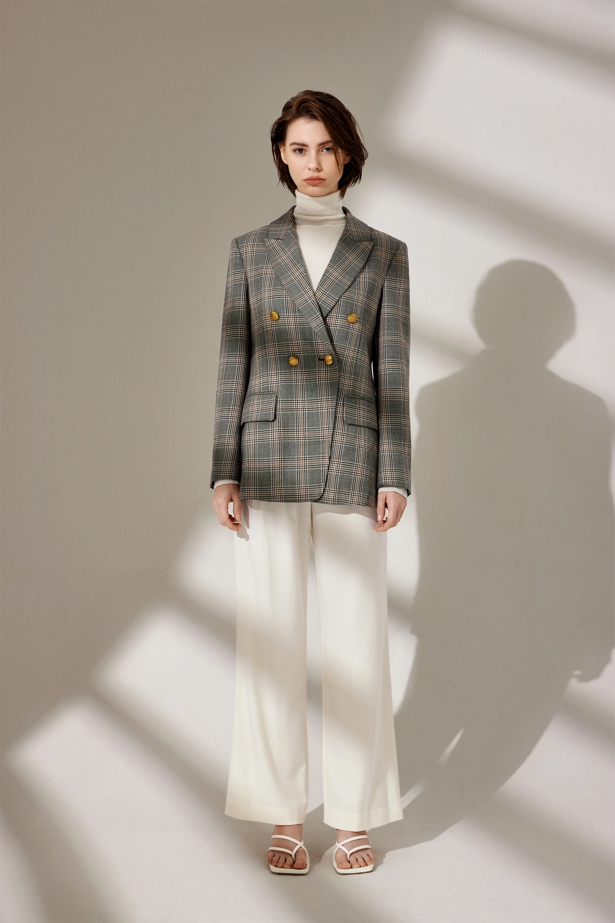 Madison Plaid Blazer - Image 3