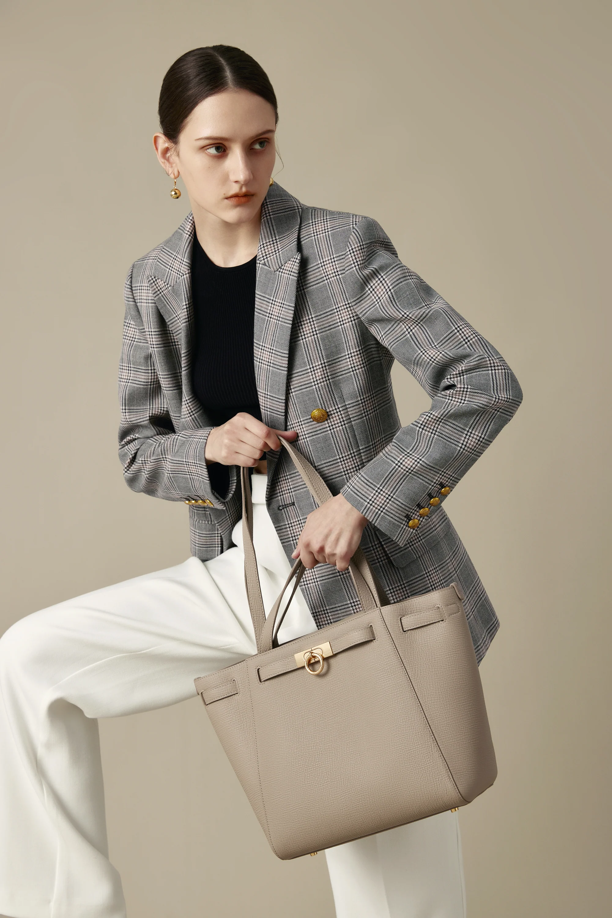 Madison Plaid Blazer - Image 4