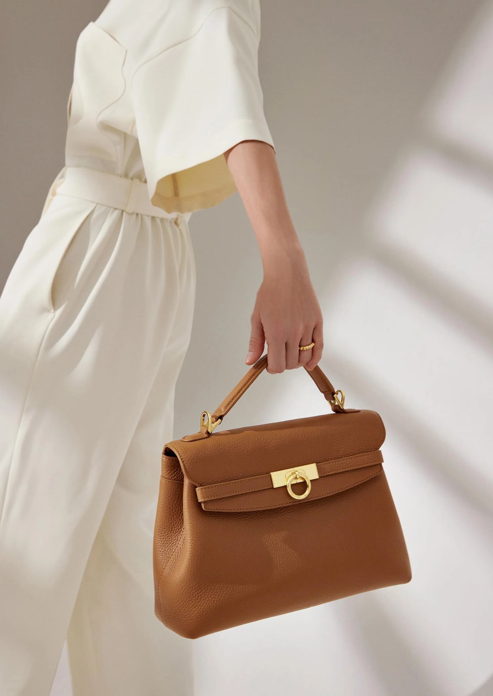 Grace Medium Soft Top Handle Bag - Image 17