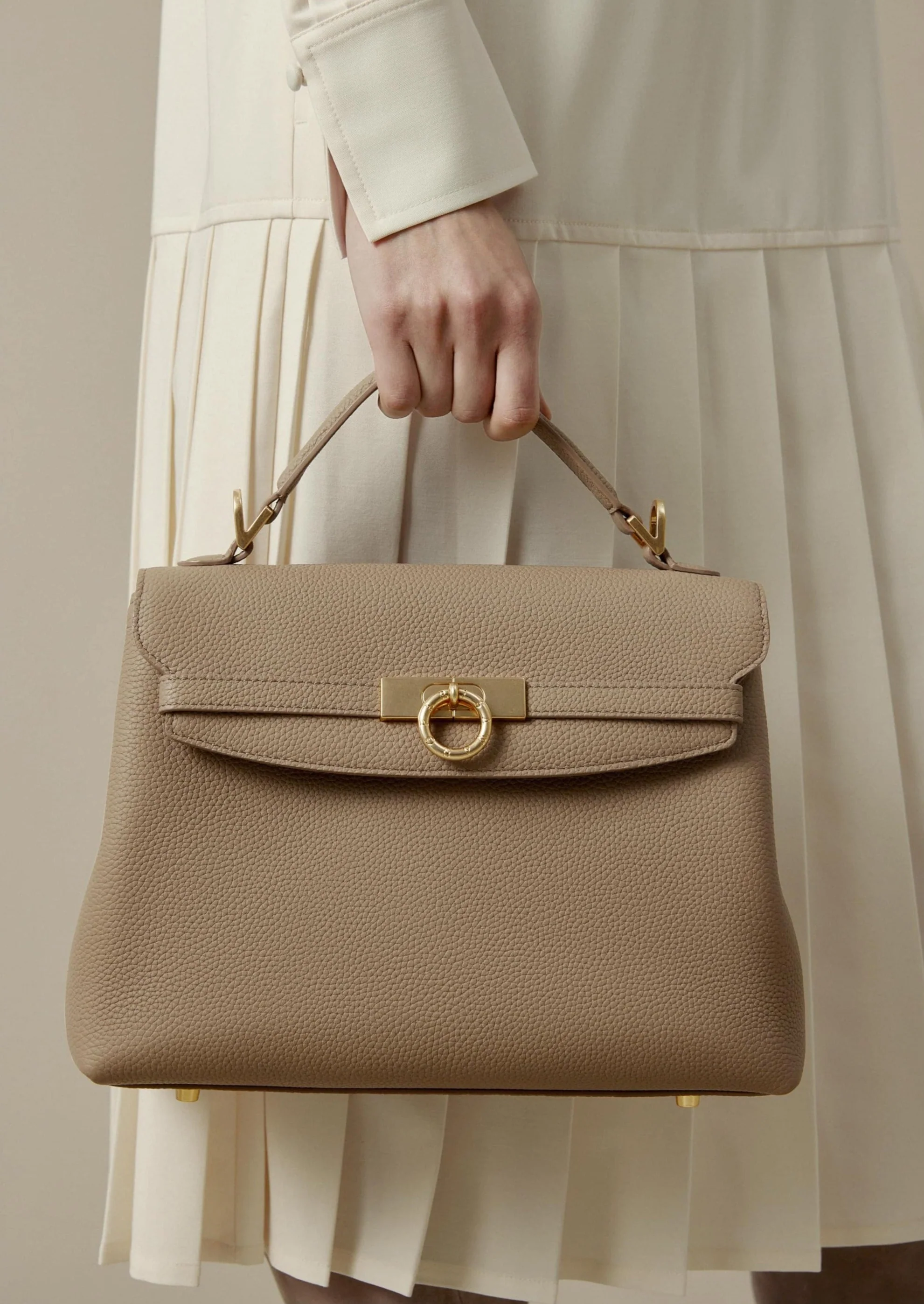 Grace Medium Soft Top Handle Bag - Image 5